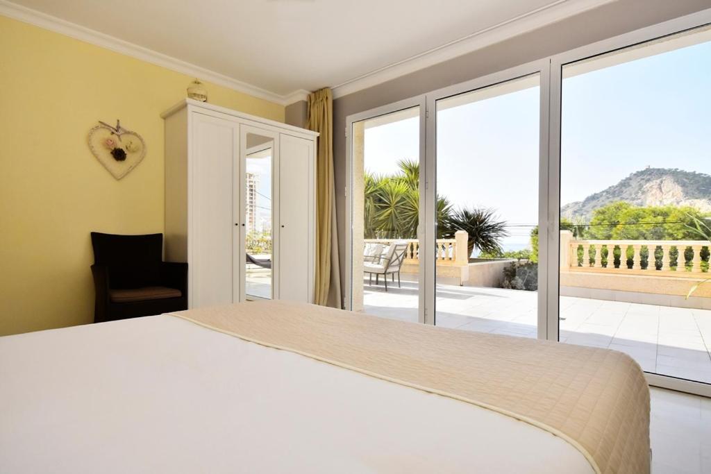 Aparthotel Ola Blanca Cala de Finestrat Oda fotoğraf